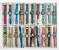 Mixed lot of 20 Swatch watches