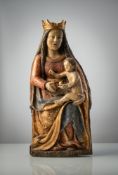 VIRGIN AND CHILD ENTHRONED