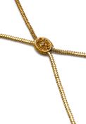 LONG WATCH CHAIN WITH SLIDER