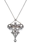 HISTORIC NECKLACE WITH BROOCH/PENDANT