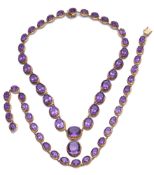 AMETHYST JEWELLERY SET