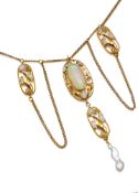 Art Nouveau necklace