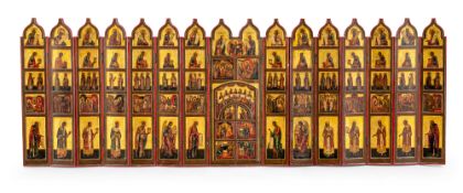 Travel- or Folding Iconostasis
