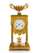 A FRENCH ORMOLU DIRECTOIRE PENDULE