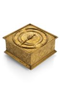 A VERY IMPORTANT AND RARE RENAISSANCE HORIZONTAL TABLE CLOCK