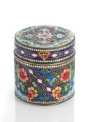 Cloisonné-Emaille-Dose