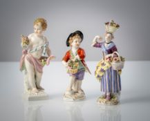 Drei Porzellanfiguren