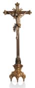 A SOUTGERMAN BAROQUE CRUCIFIX