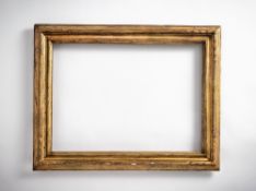 A gilt-wooden frame