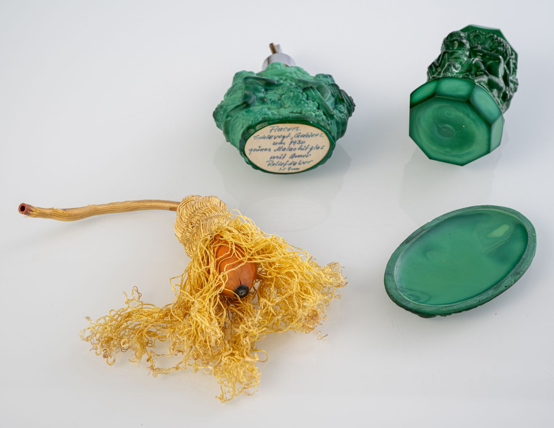 Parfumzerstäuber, Väschen, Deckel - Bild 3 aus 3
