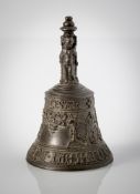 A BRONZE CLOCK WITH DEDICATION TO EMPEROR CAROLUS V