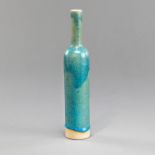 Vase mit Türkisglasur