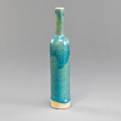 ARTIST VASE WITH TURQUOISE GREEN VASE