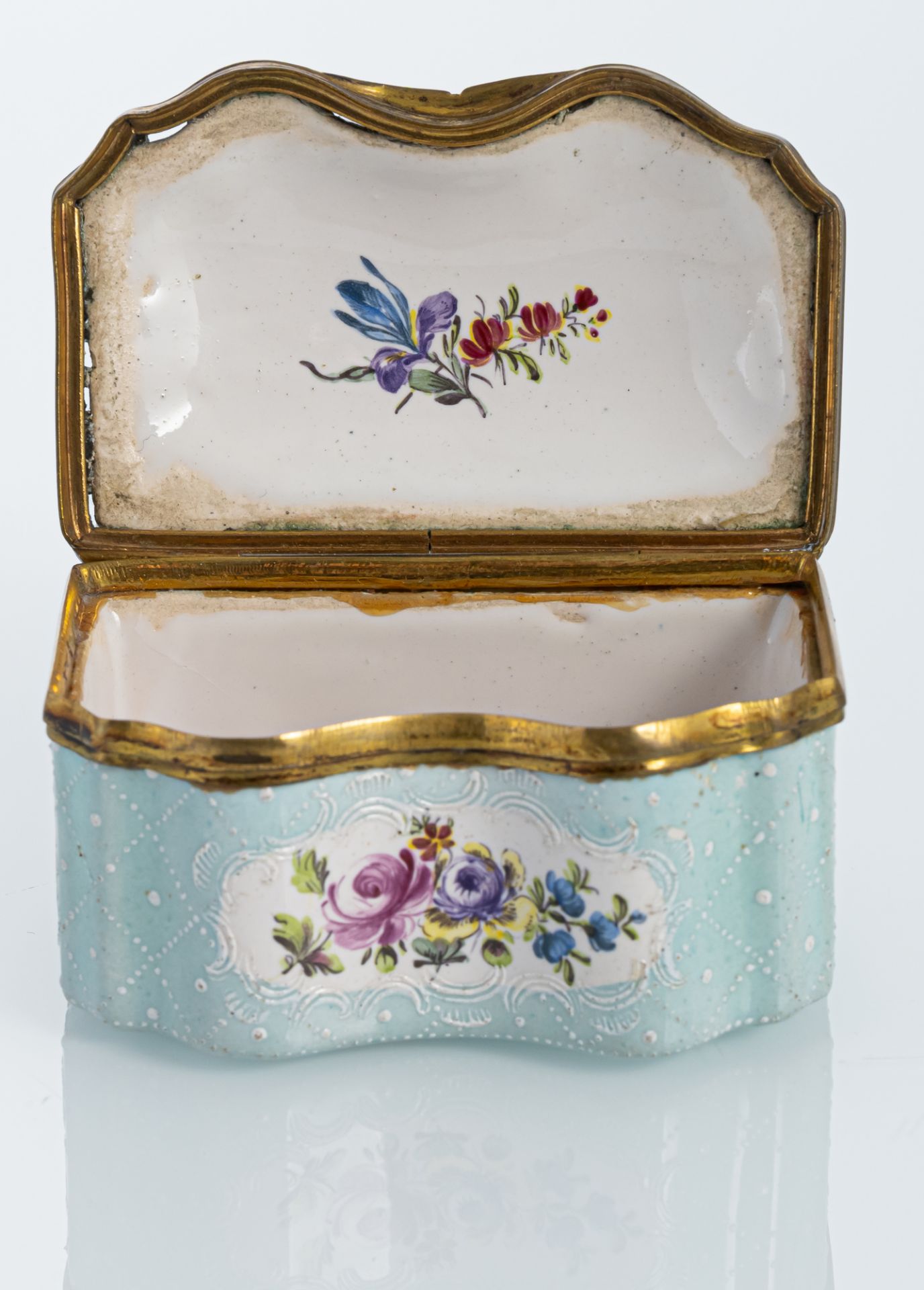 Emaille-Tabatiere - Bild 2 aus 6