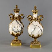 A PAIR OF FRENCH NEOCLASSICAL STYLE VASES,
