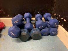 Group Of Assorted 6KG Dumbbells 10