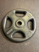 Group Of 5 Foreman 15KG Plates