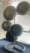 Gym Ball Rack And 6 Balls