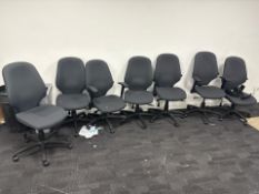 7 x Office Chairs, No Reserve