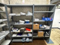 2 Bays Of Grey Boltless Racking
