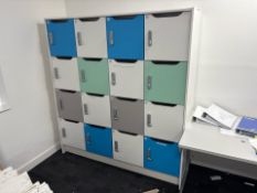Row Of 16 Pin Lockers