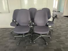 5 x Office Chairs, No Reserve