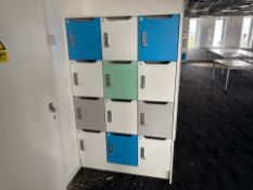 Row Of 12 Pin Lockers