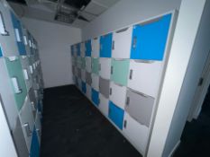 Row Of 36 Pin Lockers