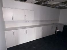 White Built In Kitchen Cupboards