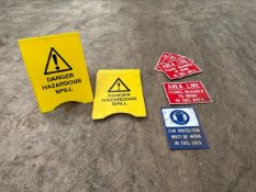 Assorted Safety Protection Signs