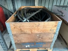 Crate Of Hydraulic Pipes