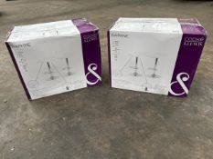 Cooke & Lewis Gas Lift Bar Stools x 2