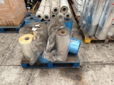 Pallet Of Mixed Polyester Film Rolls