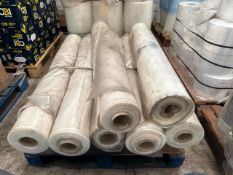7 x Rolls Of Plastic Wrapping 128cm