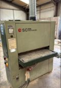 SCM Sandya Uno CS Sander, Through Feed