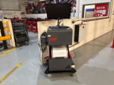 Sun DGA 2500 MOT Gas Emissions Analyser on Mobile Cabinet