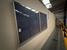 Wall Mounted Perspex Notice Board
