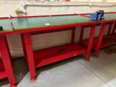 Blue Point Metal Work Bench with Vice