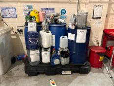 Heavy Duty Spill Containment Pallet and Contents