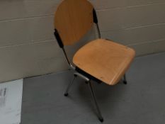 Wooden Back Chairs x10 - No Reserve