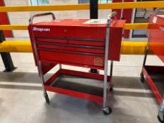 Blue Point Snap On Mobile 7T Roll Cart Key Present, Contents Included