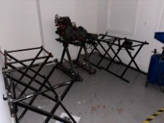 Training Engine on Stand