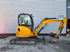 JCB 8030zts 3.0T Tracked Excavator, 2459 Hours, Expanding Tracks - A943106 Buyers Premium 15%