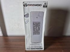 Daewoo 2000w Ceramic Fan Heater
