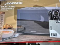 Daewoo 800w Digital Microwave Silver