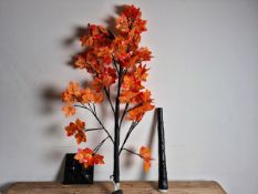 Linea 6ft Solar Maple Leaf Artificial Tree