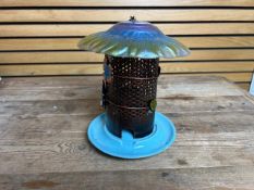 Gardenwize Solar Hanging Bird Feeder With LED