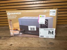 Daewoo 800w Digital Microwave Silver