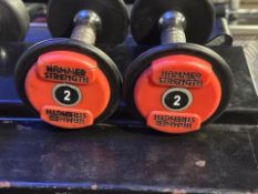 Hammer Strength 2kg Dumbbell