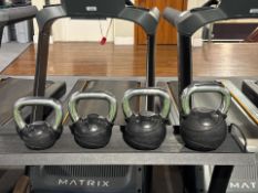 Life Fitness Kettle Bells x4